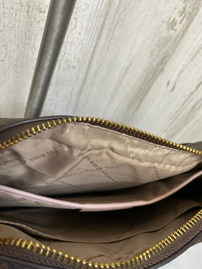 Michael Kors Brown Monogram Designer Handbag