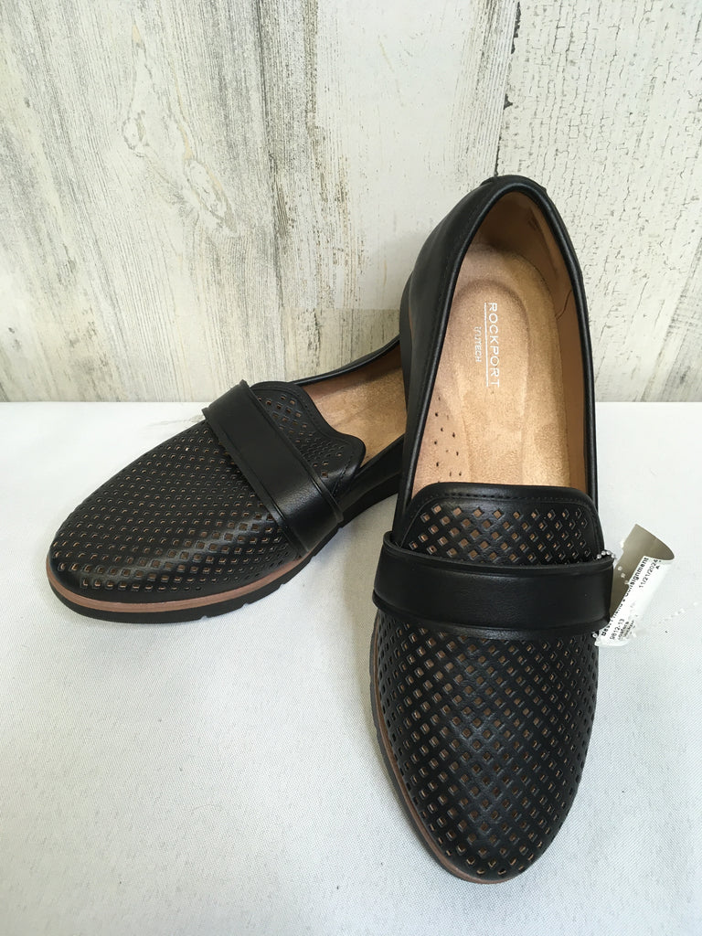 Rockport Size 7.5 Black Loafers