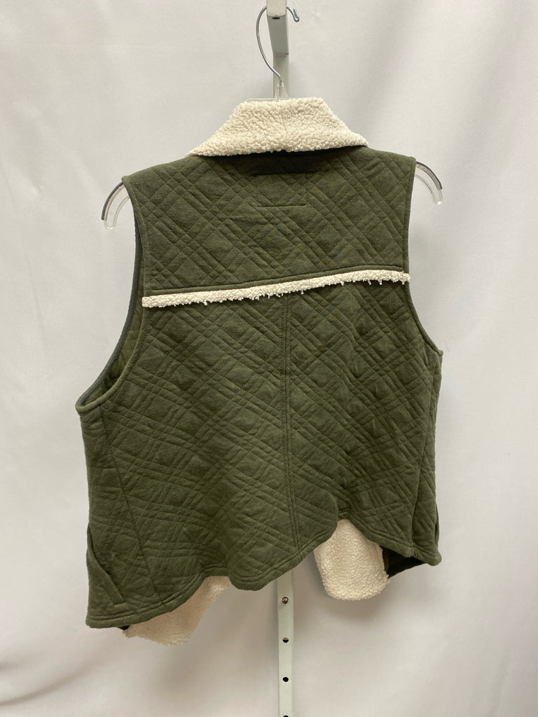 Saturday Sunday Size Large Green Vest/Top