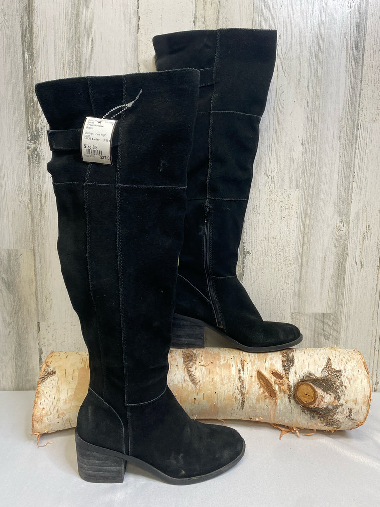 Crown Vintage Size 8.5 Black Boots