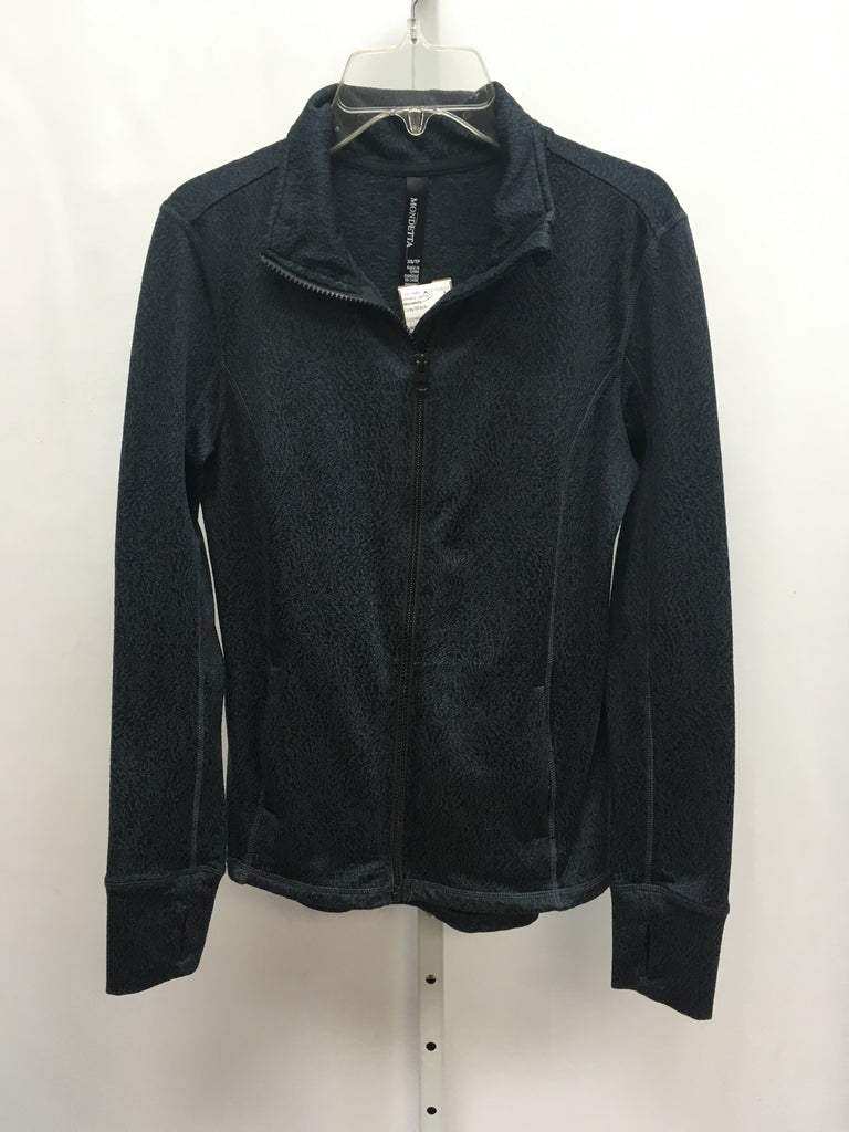 Mondetta Size XS Gray/Black Athletic Jacket