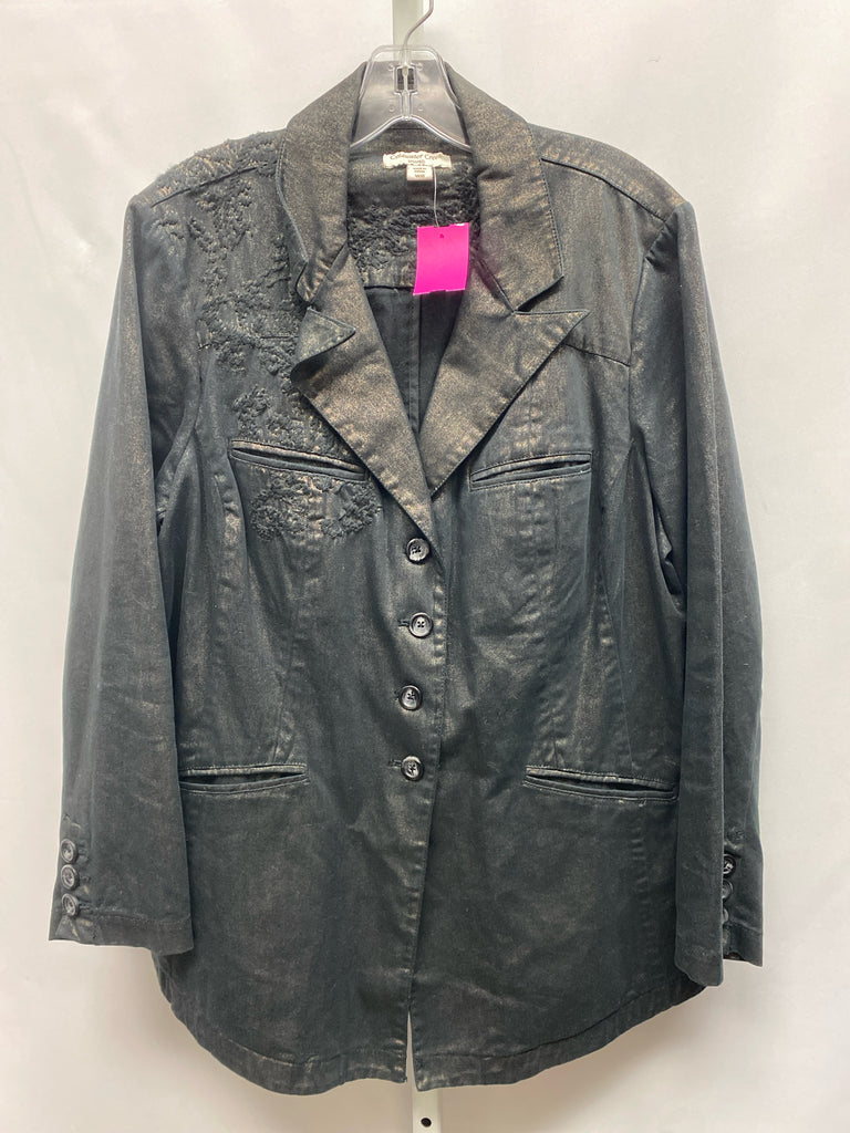 Coldwater Creek Size 18 Black Jacket/Outerwear