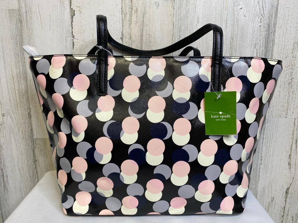 Kate Spade Black Print Designer Handbag