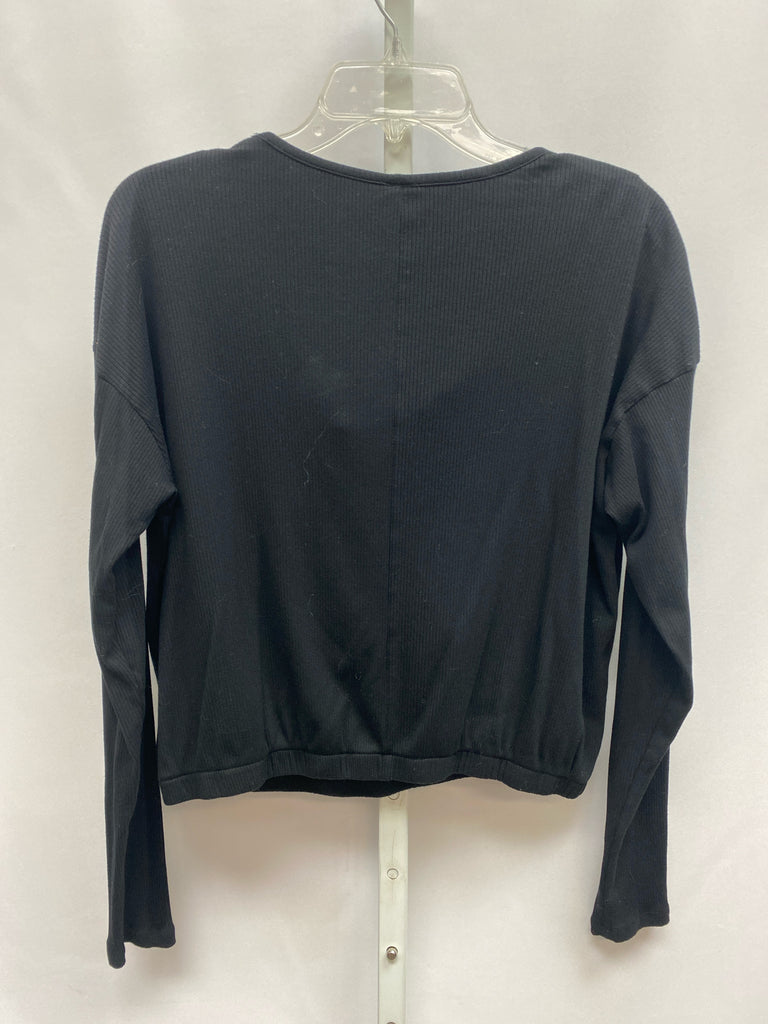 bobi Size Medium Black Long Sleeve Top