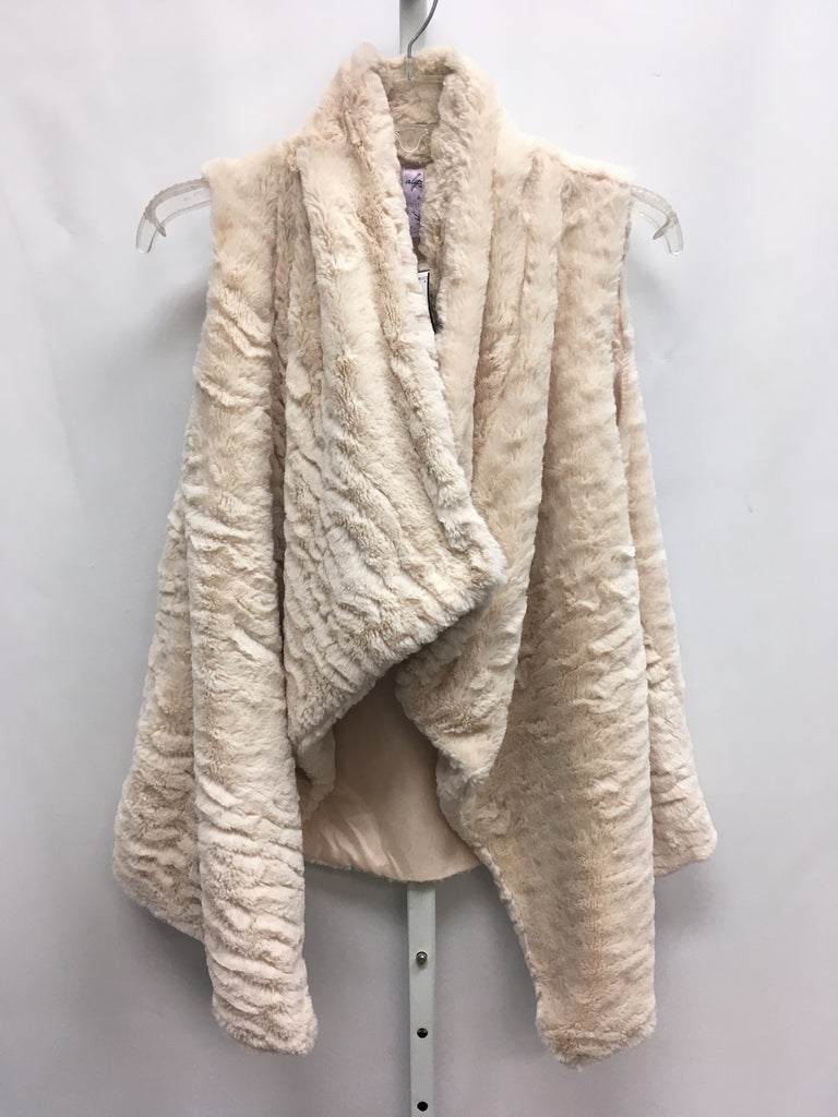 alya Size Medium Beige Vest/Top