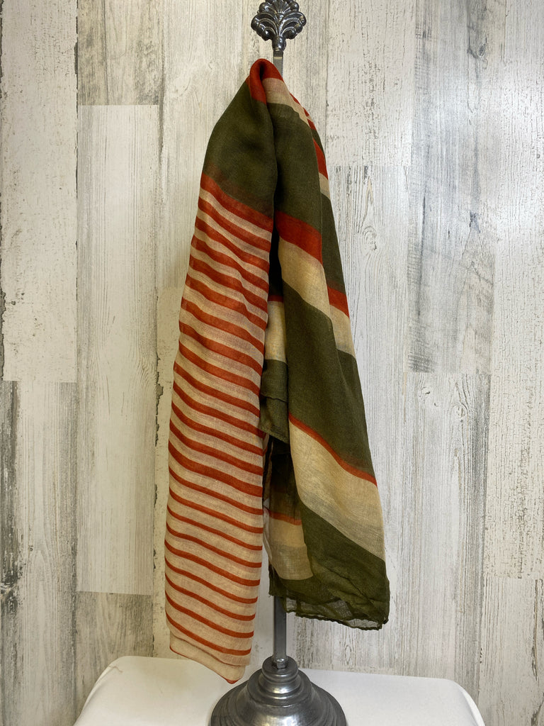 Green stripe Scarf