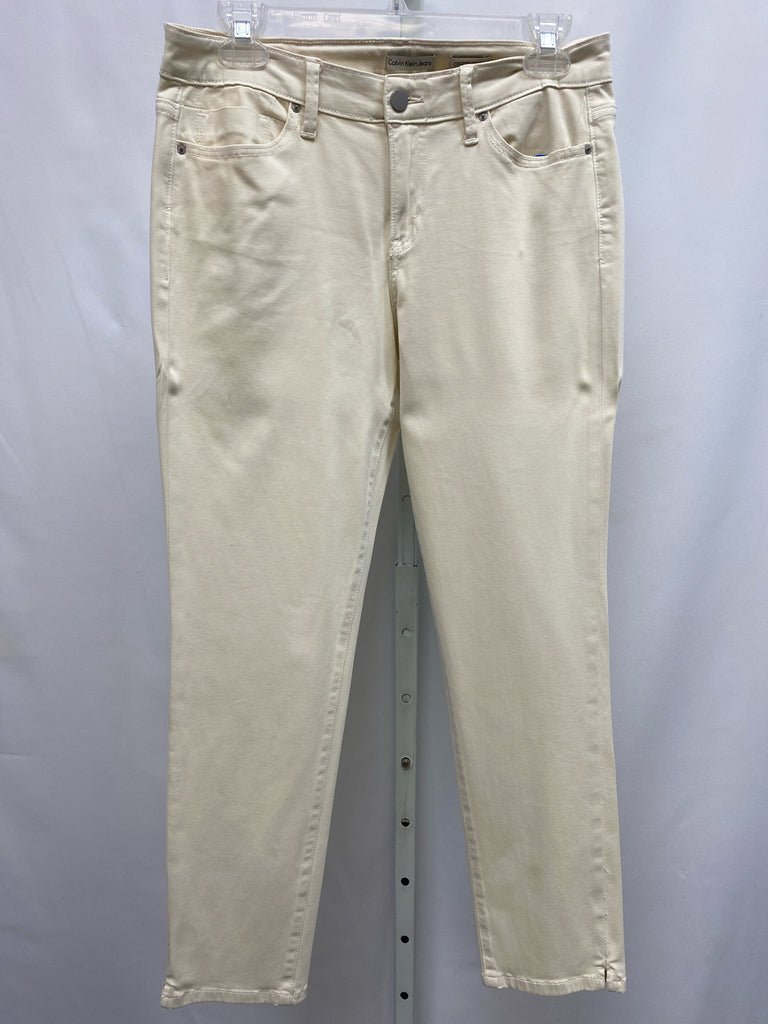 Calvin Klein Size 0 Cream Crop/Capri