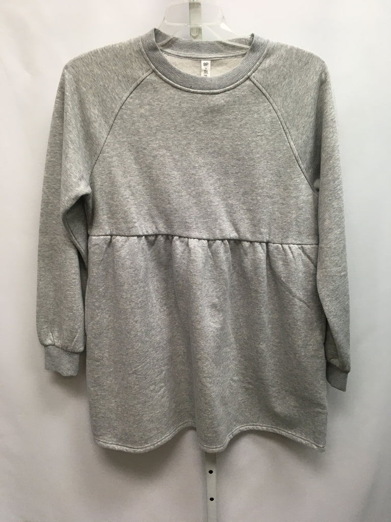 BP Size Medium Gray Heather Long Sleeve Top