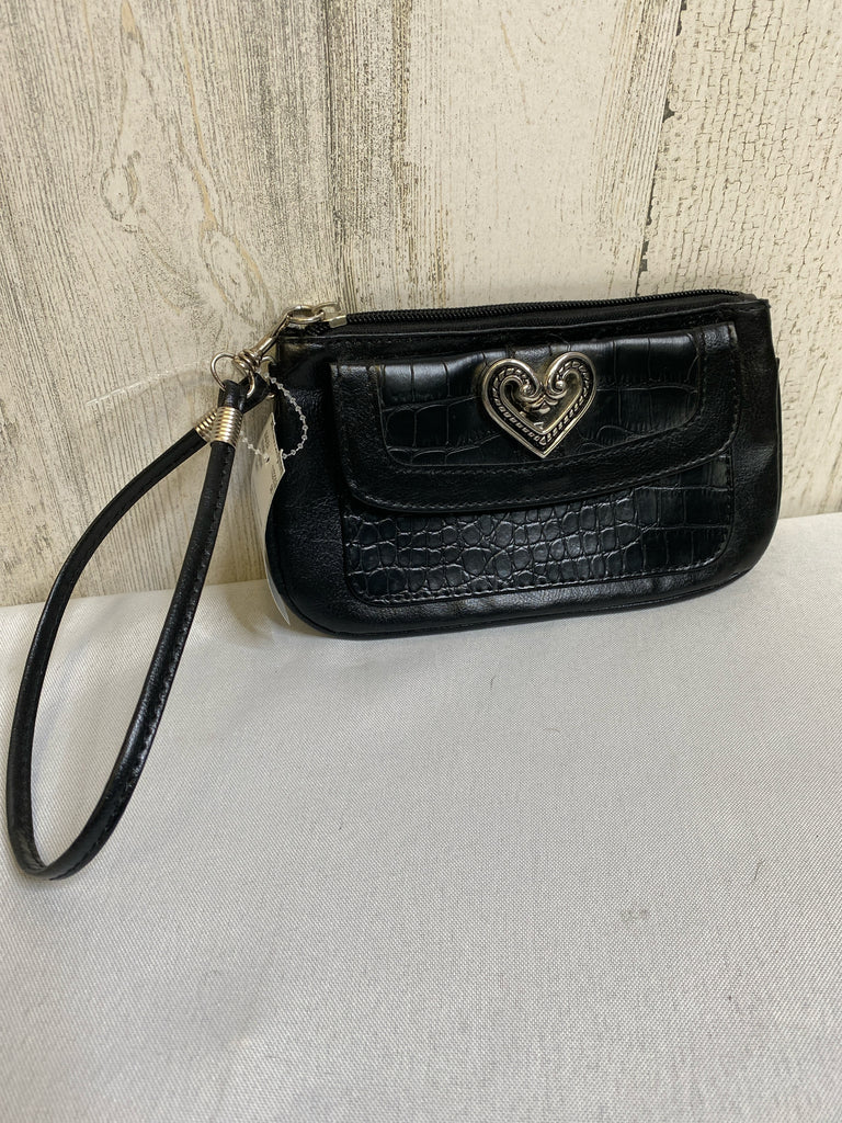 Brighton Black Wristlet