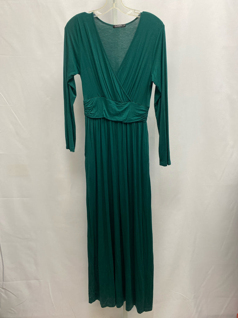 Size Medium Green Long Sleeve Dress