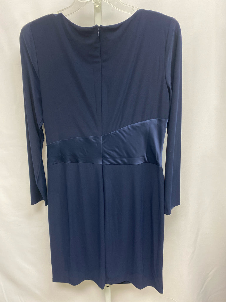 Size XL Chaps Navy 3/4 Sleeve Dress