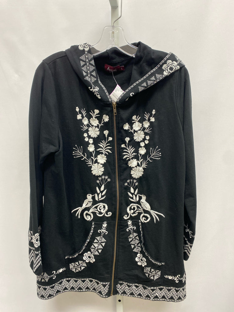 avani Size Large Black Jacket/Top
