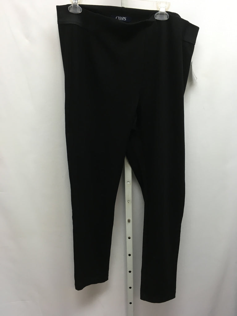 Chaps Size 2X Black Pants