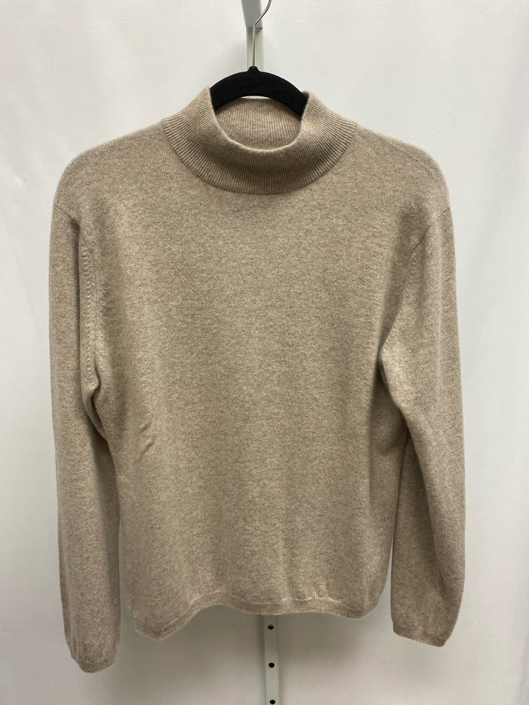 Castlerig Size XL Taupe Cashmere Sweater