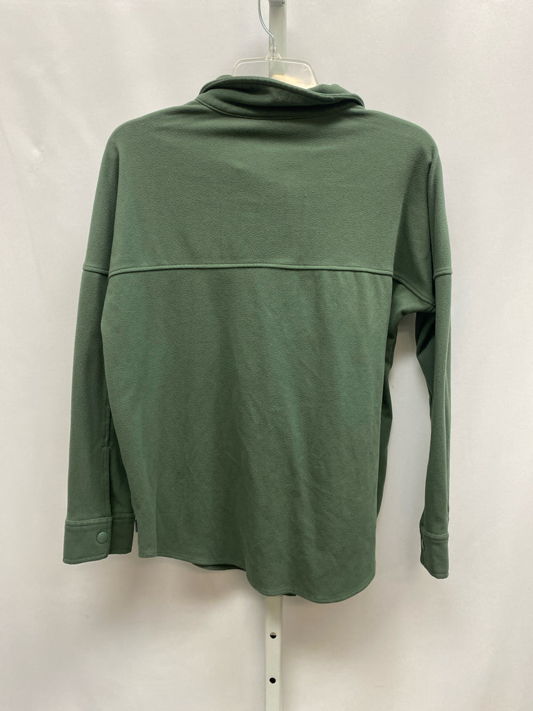 Mondetta Size Small Army Green Long Sleeve Top