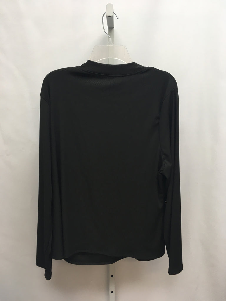 Shein Size 4X Black Long Sleeve Top