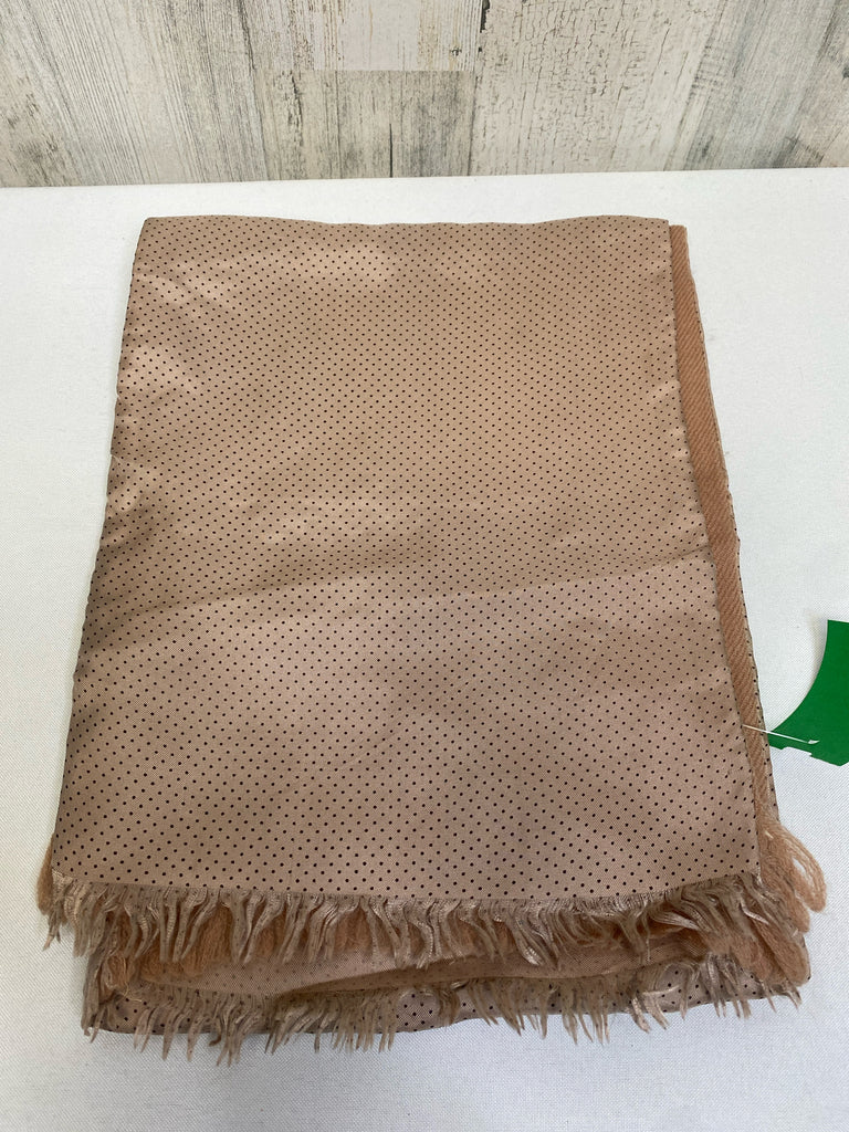 Brown Print Scarf