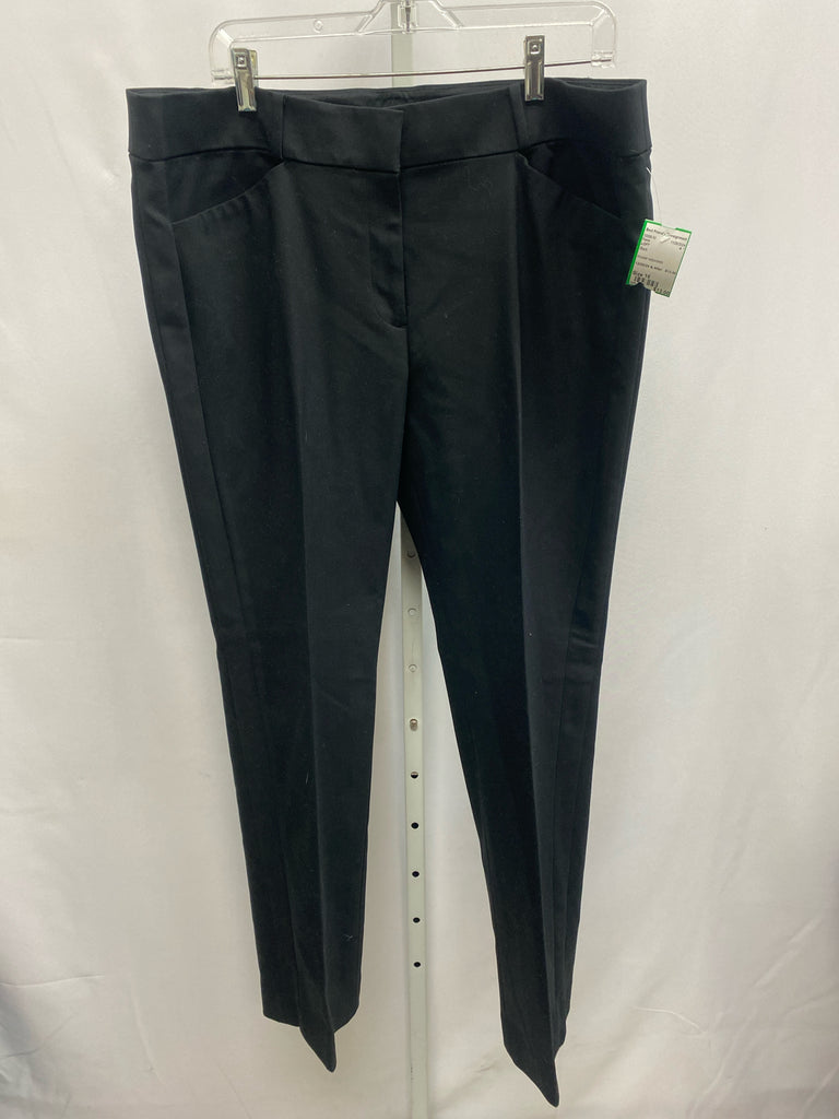 LOFT Size 16 Black Pants