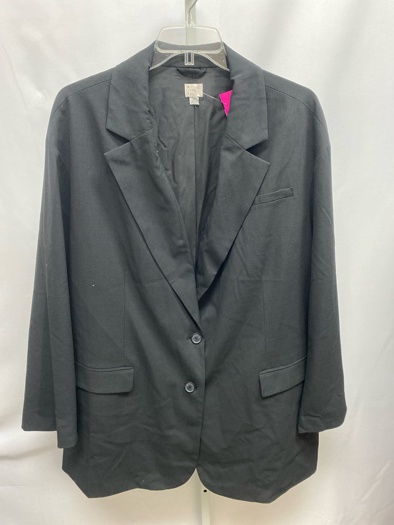 a new day Size 3X Black Blazer