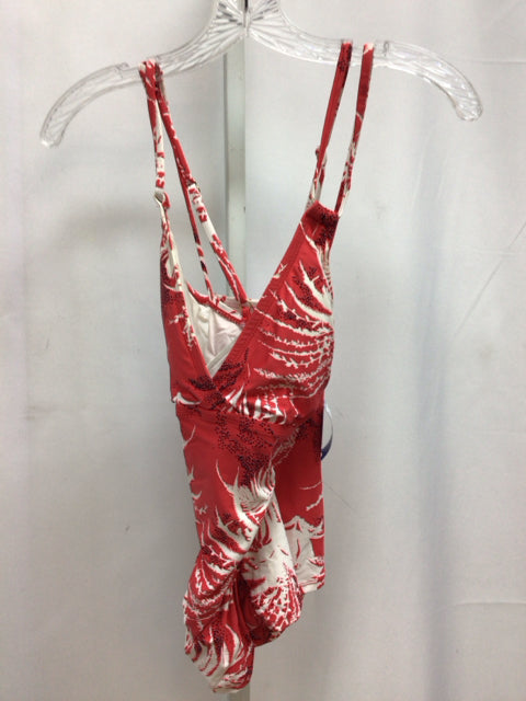 Size 4 LaBlanca Red/White Swimsuit