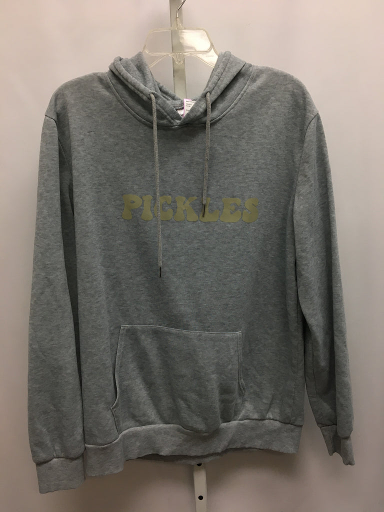 Size Large Gray Heather Hoodie