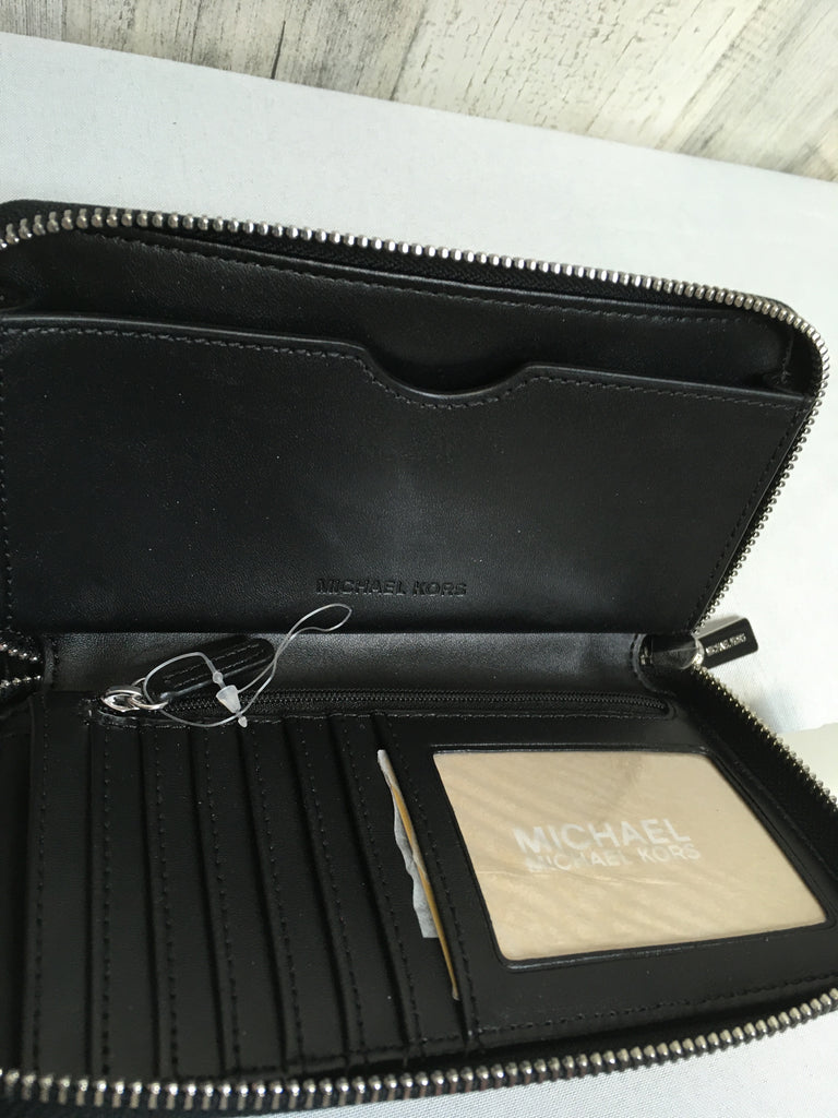 Michael Kors Black/Gray Designer Wallet