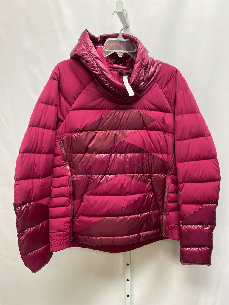 lululemon Size 12 Magenta Jacket/Outerwear