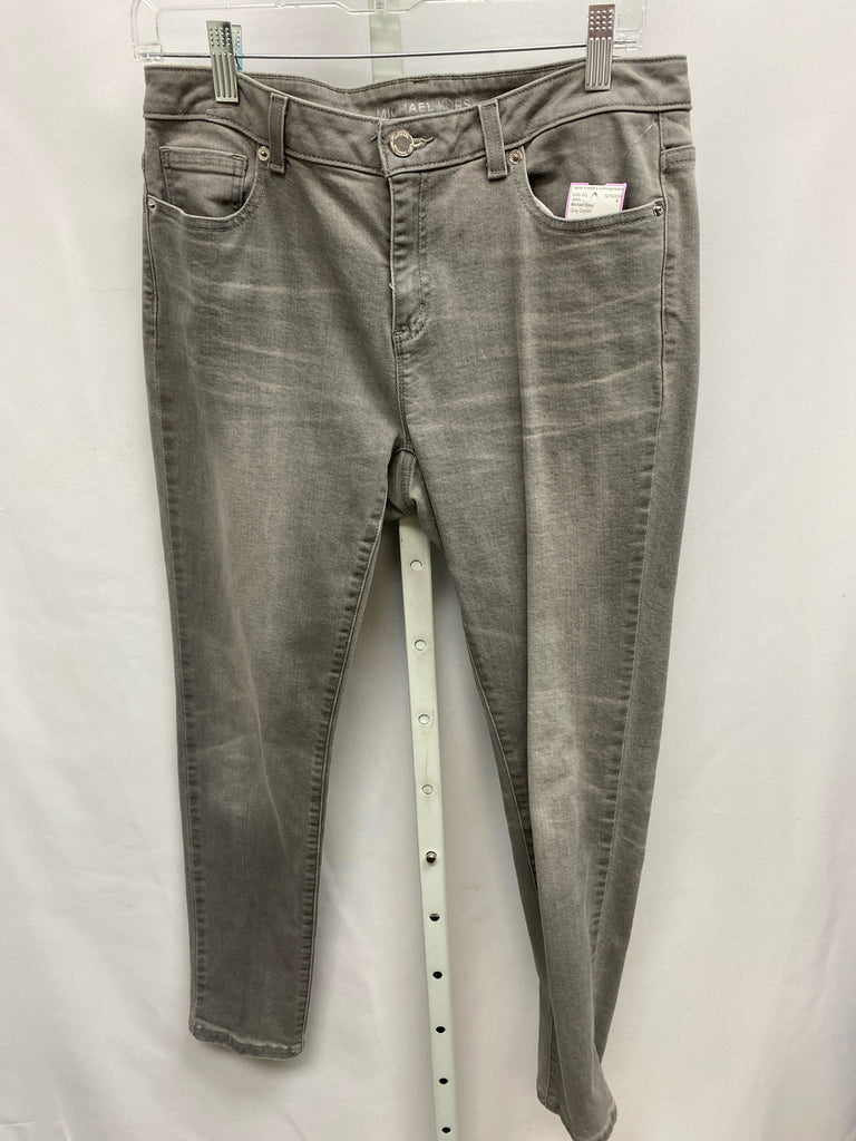 Michael Kors Size 8 Gray Denim Jeans