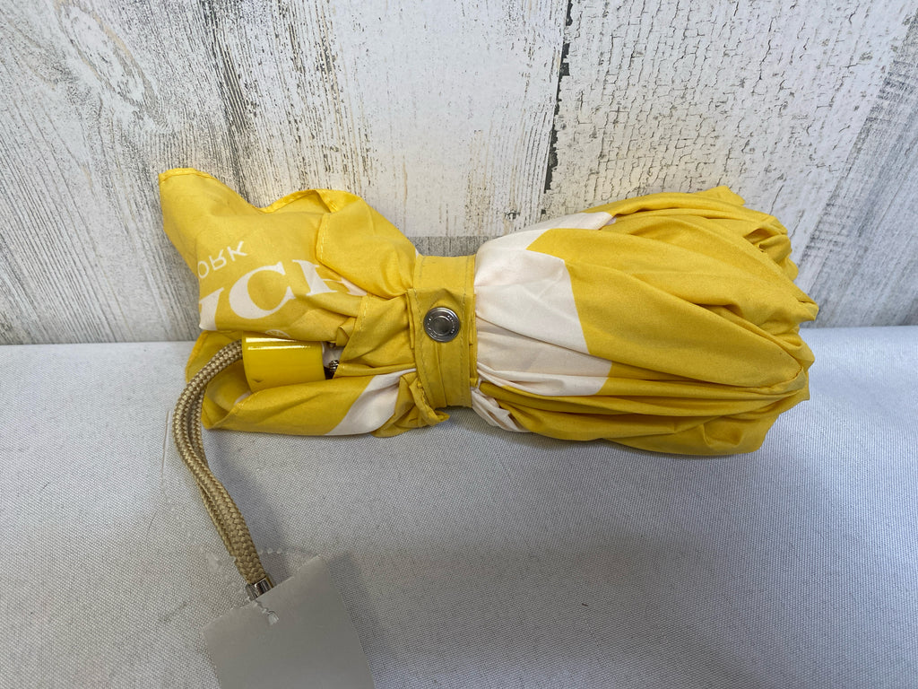 Coach Yellow Designer Umbrella