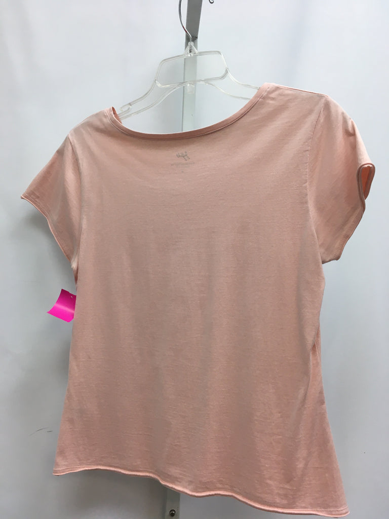 jjill Size Medium Pale Pink Short Sleeve Top