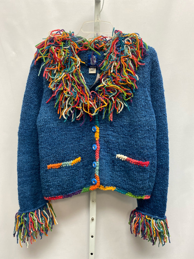 amano Size S/M Blue Cardigan