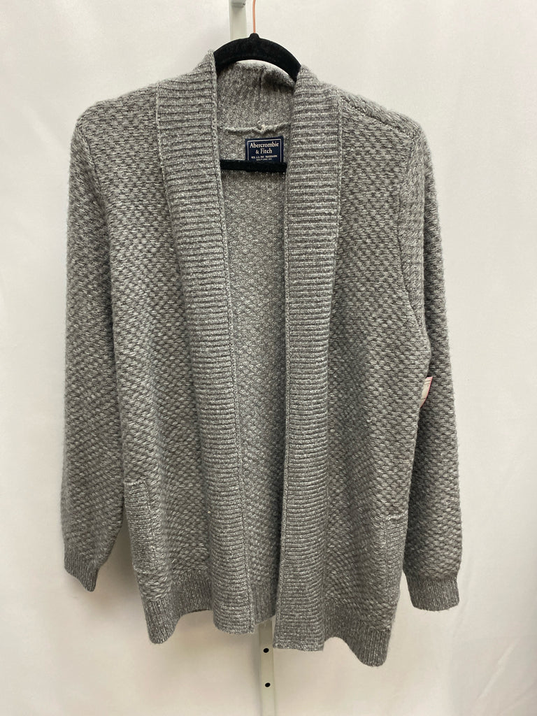 abercrombie & fitch Size Small Gray Cardigan