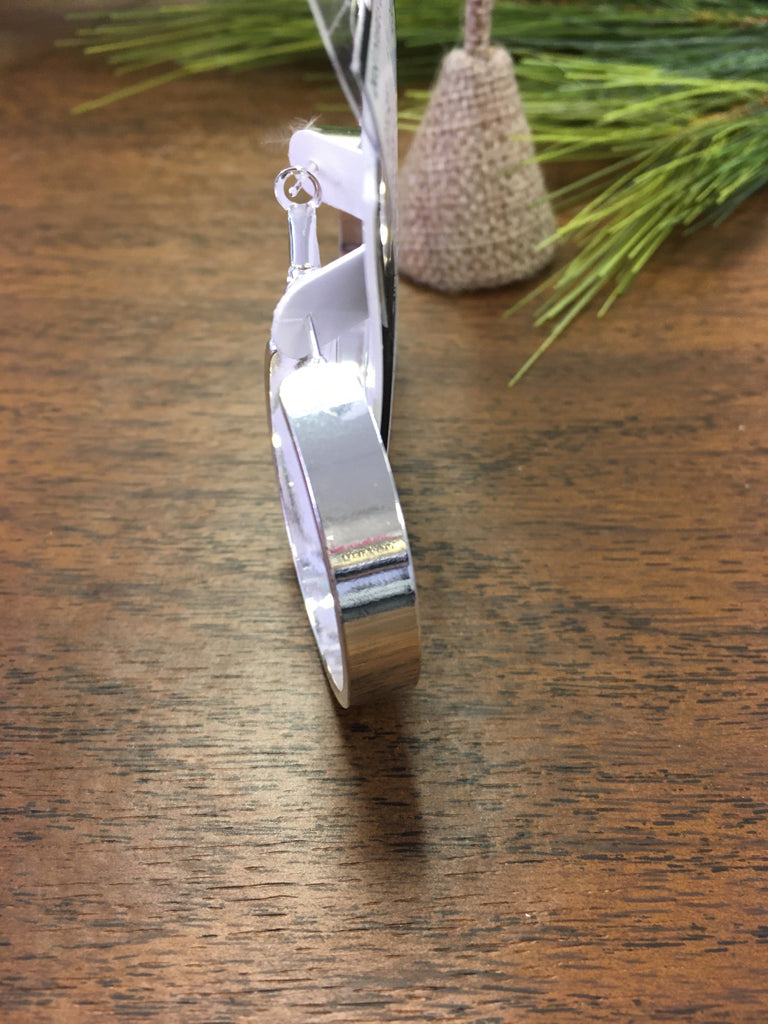 Backstage Silver Earrings