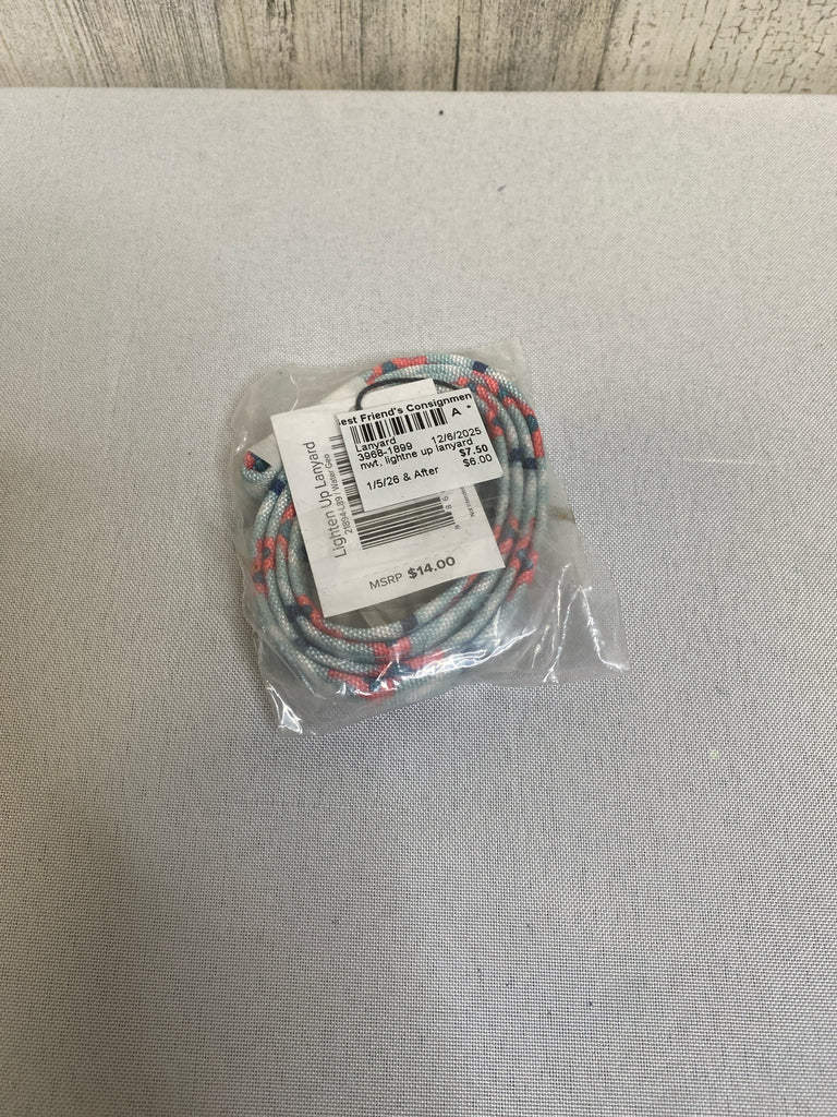 Vera Bradley Blue Print Lanyard