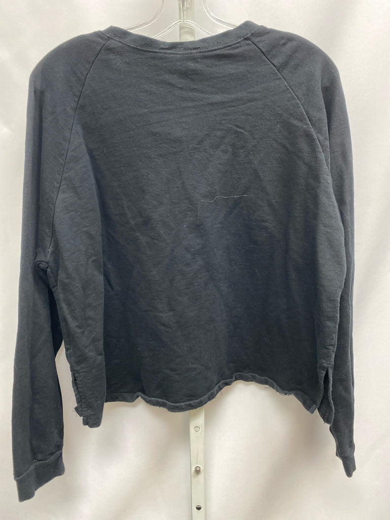 Zenana Size XL Black Long Sleeve Top