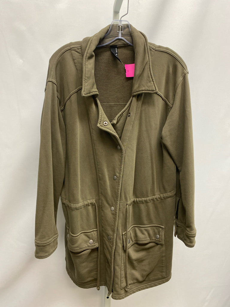 Size Medium bobi Army Green Jacket/Outerwear