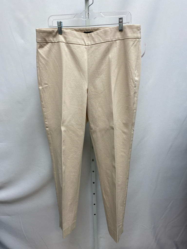 Talbots Size 14 Beige Pants