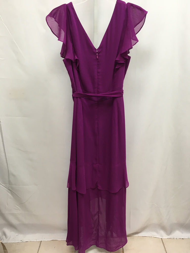 Size Medium City Chic Purple Short Sleeve Dress