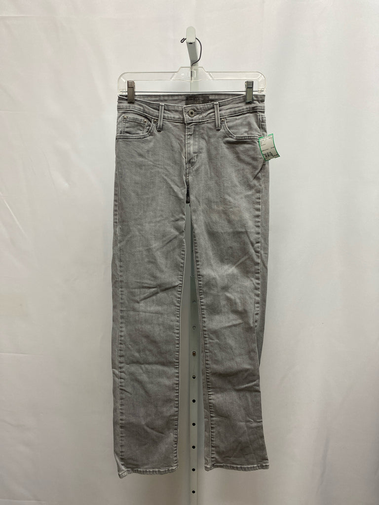 Levi Size 26 (4) Gray Denim Jeans