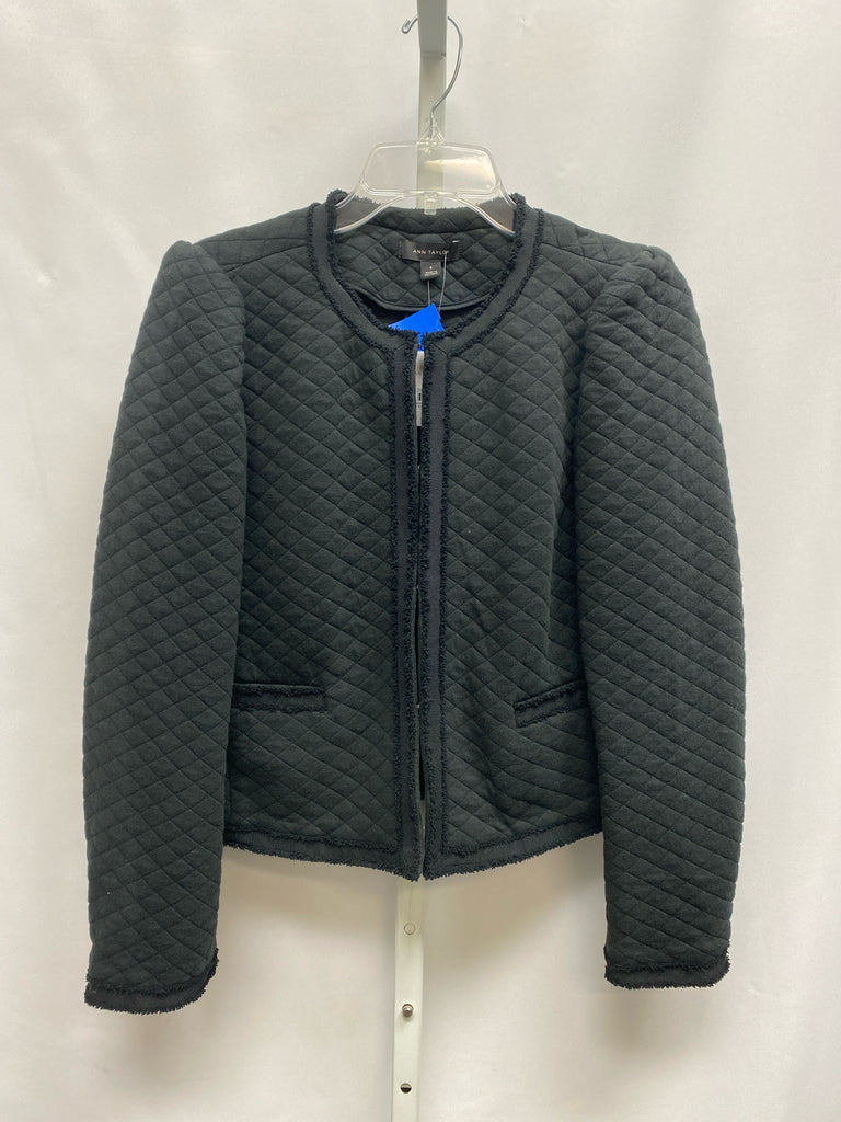 Ann Taylor Size 8 Black Jacket/Top