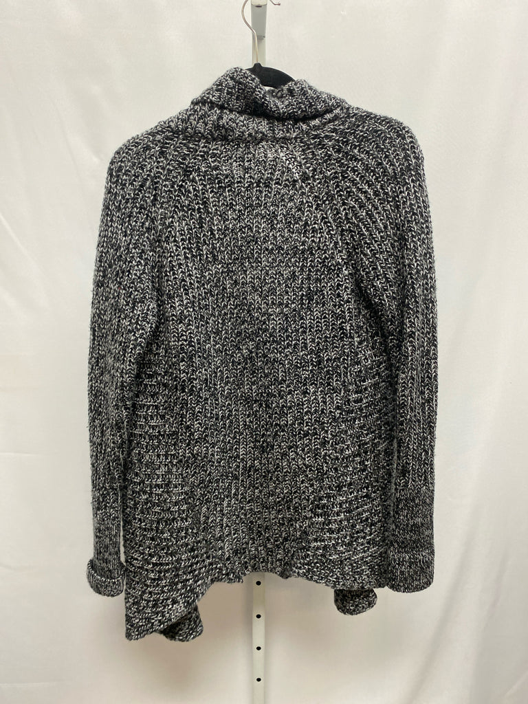 Express Size Medium Black/Gray Cardigan