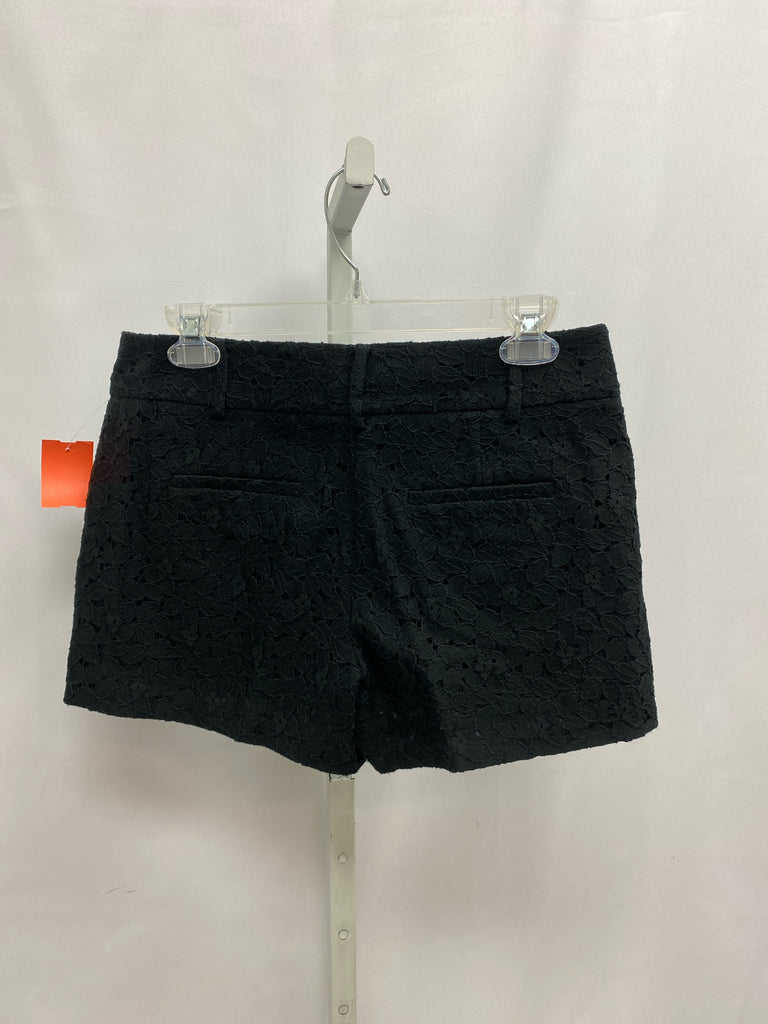 LOFT Size 0 Black Lace Shorts