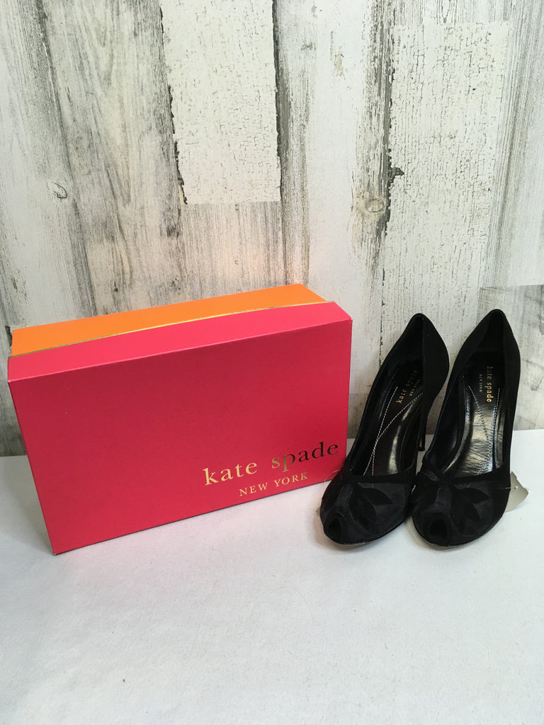 Kate Spade Size 9.5 Black Designer Shoe