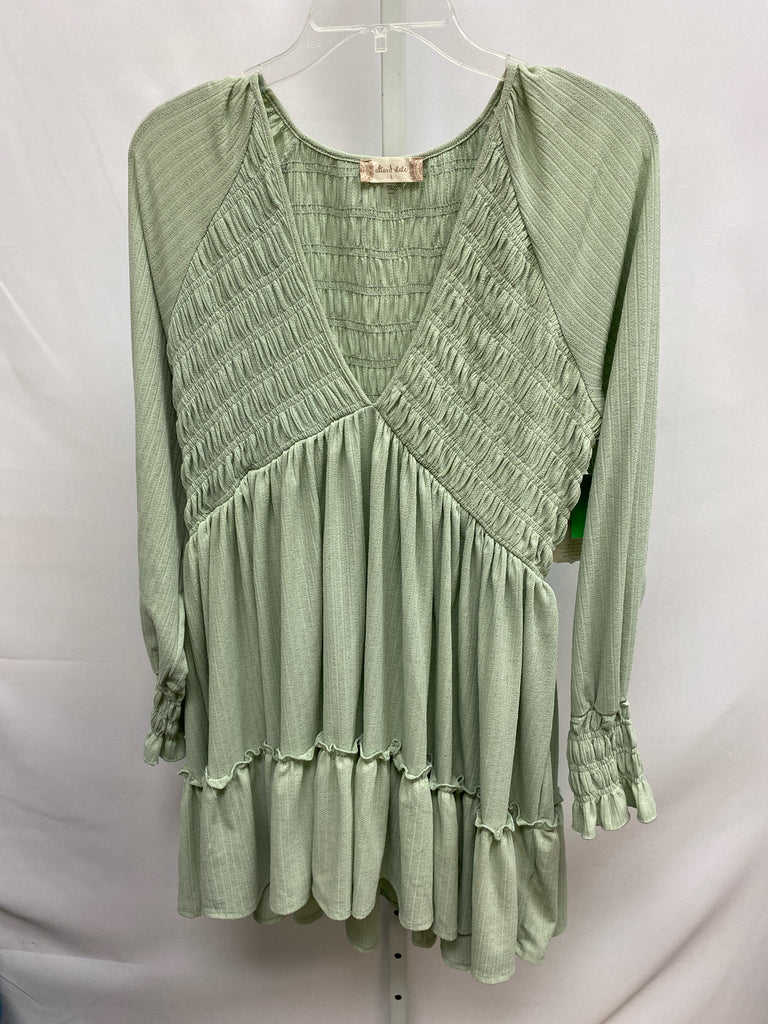 Altar'd State Size Large Green Junior Dress