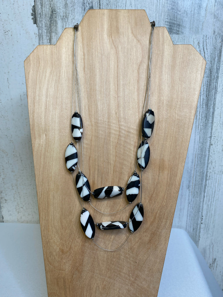 Chico's Black/White Chico's Necklace