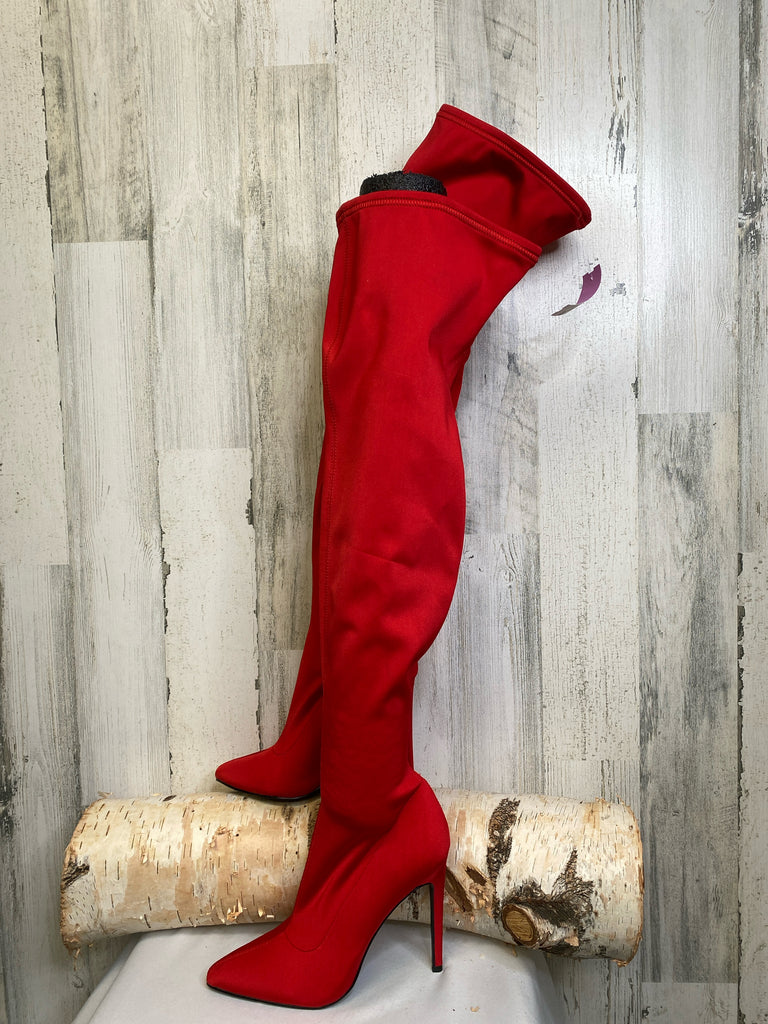 Chinese laundry Size 8.5 Red Boots