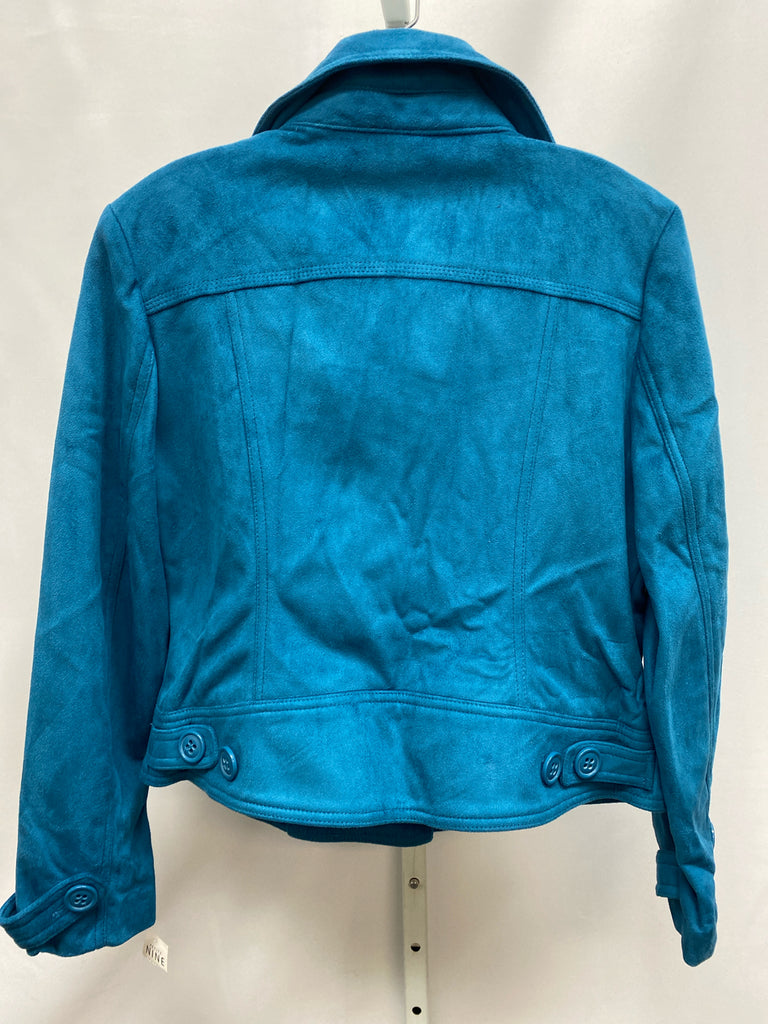 Size PL Nine & Co Blue Jacket/Outerwear