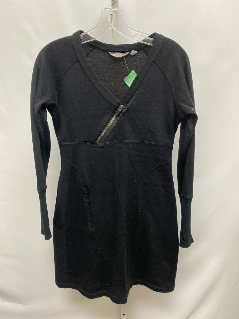 Size Small Athleta Black Long Sleeve Dress