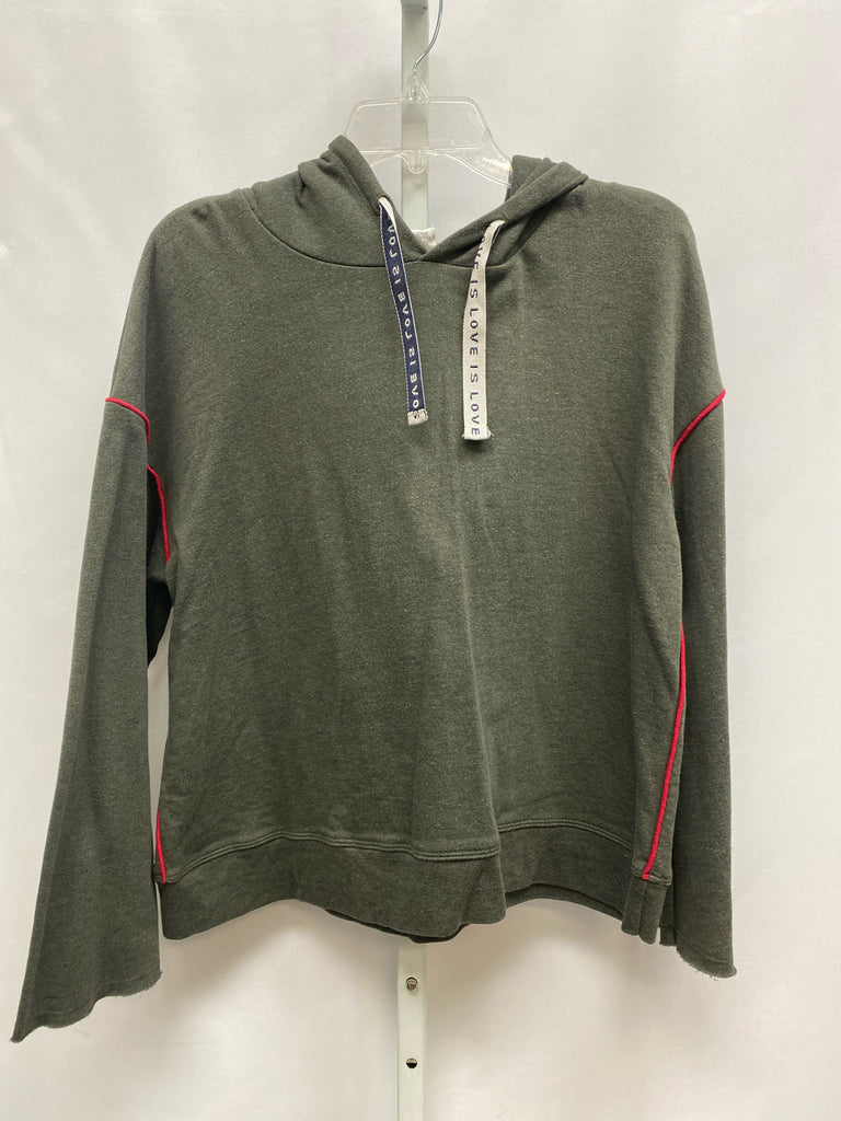 For the Republic Size Large Green Hoodie