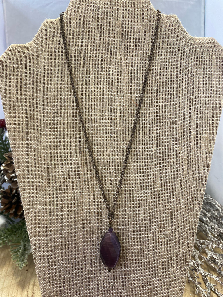 Purple Necklace